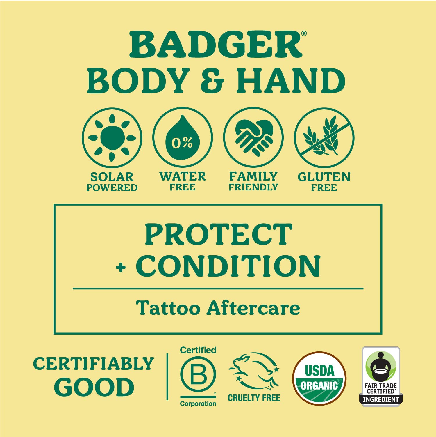 Badger Tattoo Balm, 2.1 Ounce